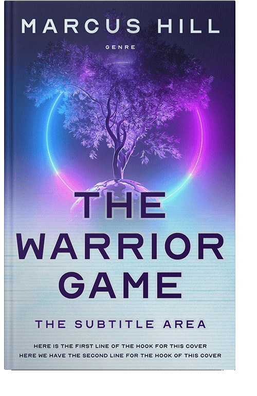 Front view of Lucky Point #25534 - Premade Science Fiction Book Cover