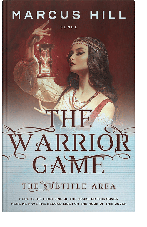 Front view of Paco #25535 - Premade Fantasy Book Cover