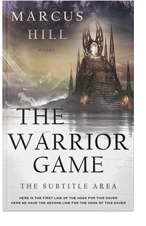 Pre Made Book Cover Silver Rust