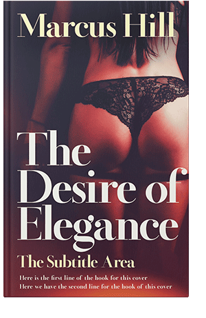 Pre Made Book Cover Livid Brown