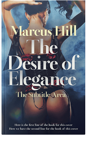 Pre Made Book Cover Ebony Clay