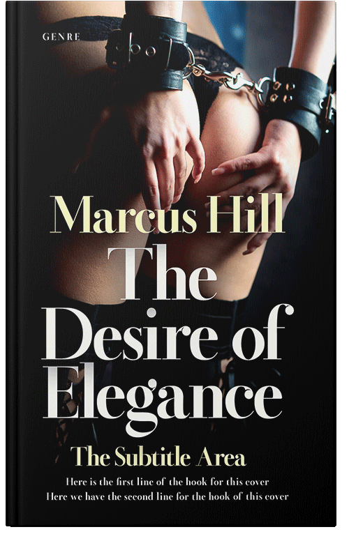 Front view of Premade Erotica Book Cover - Cod Gray