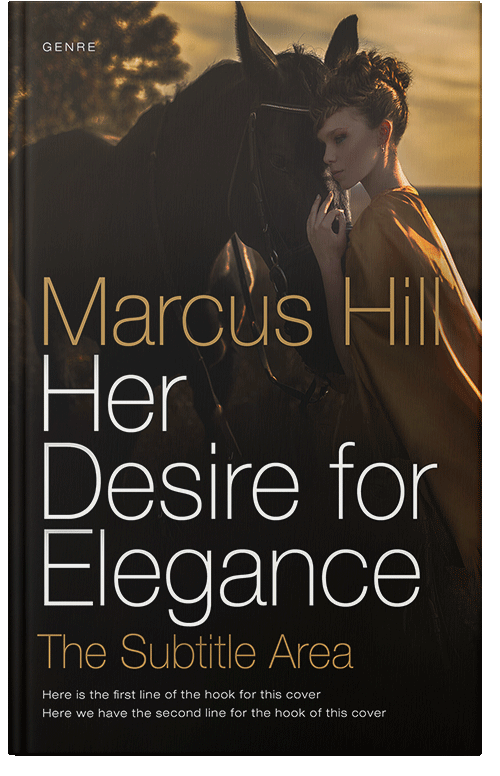 Front view of Night Rider #25570 - Premade Royal Romance Book Cover