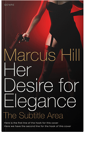 Pre Made Book Cover Chestnut Rose