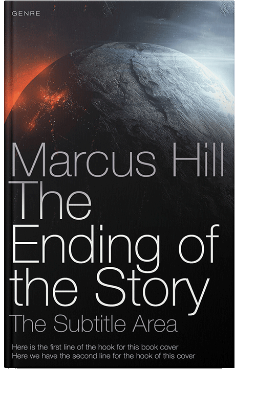 Front view of Pink Swan #25576 - Premade Apocalyptica Book Cover