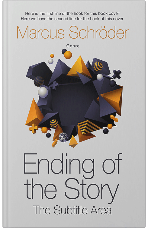 Front view of Premade Surreal Book Cover - Alto