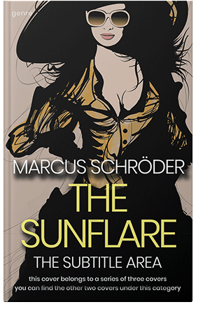 Pre Made Book Cover Rodeo Dust