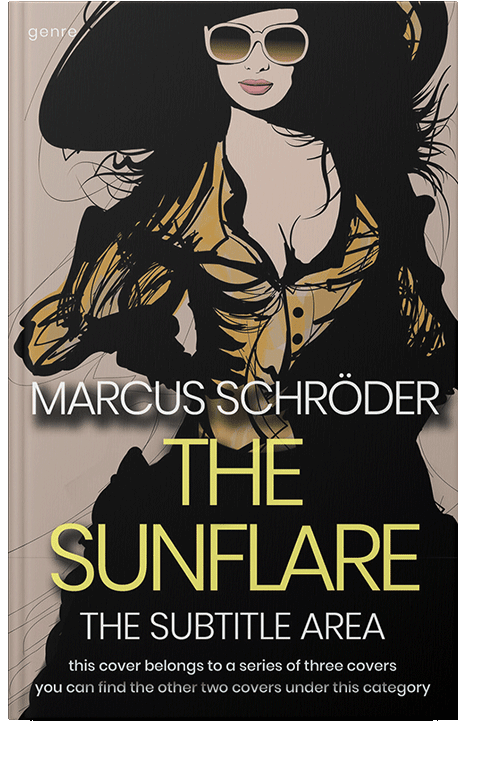 Front view of Rodeo Dust #25591 - Premade Erotica Book Cover