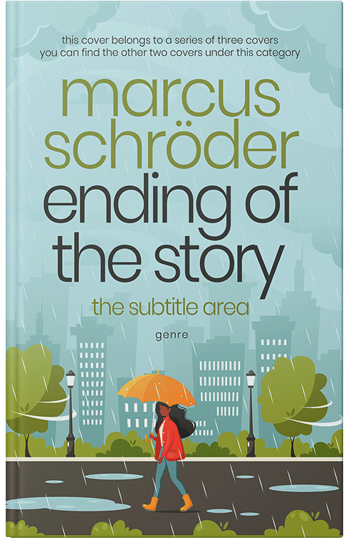 Front view of Ziggurat #25593 - Premade Romance Book Cover