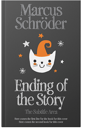 Pre Made Book Cover Ship Gray