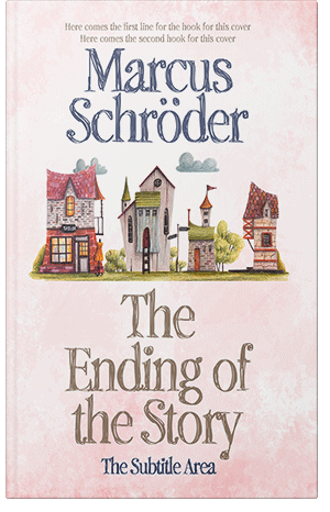 Pre Made Book Cover Vista White