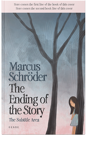 Pre Made Book Cover French Gray