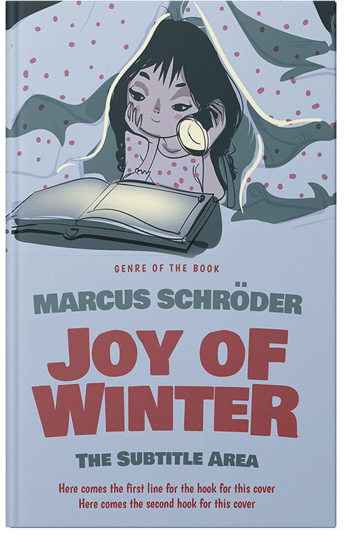 Front view of Heather #25622 - Premade Education Book Cover