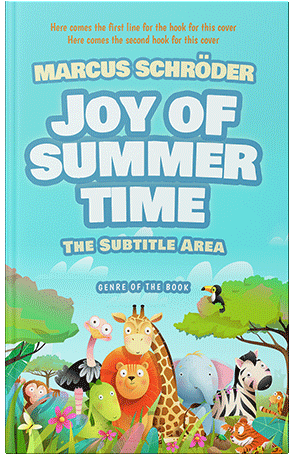 Pre Made Book Cover Bermuda