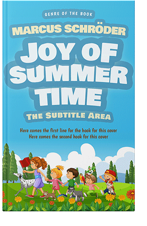 Pre Made Book Cover Picton Blue