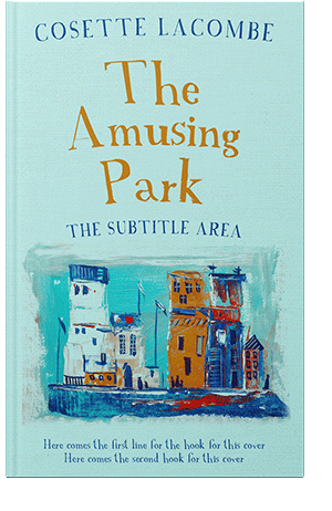 Pre Made Book Cover Jagged Ice