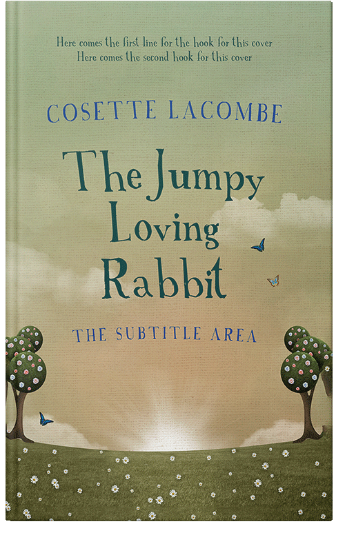 Front view of Hillary #25633 - Premade Fantasy Book Cover