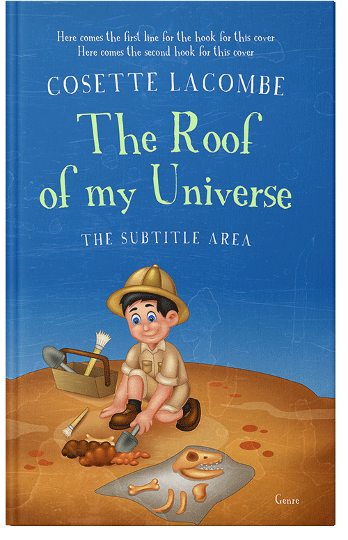 Front view of Denim #25640 - Premade Erotica Book Cover