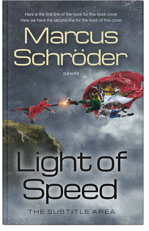 Front view of Mako #25650 - Premade Business Book Cover