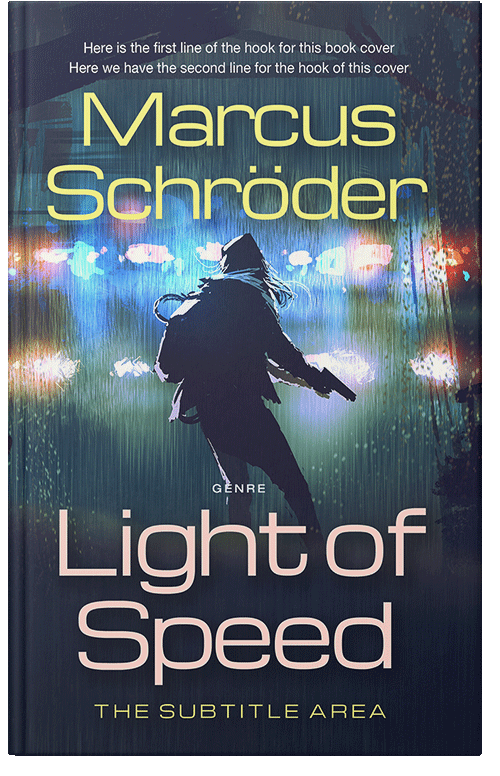 Front view of Pickled Bluewood #25658 - Premade Mystery & Thriller & Suspense Book Cover