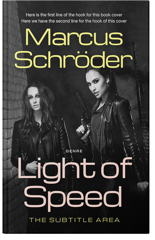 Front view of Cod Gray #25659 - Premade Mystery & Thriller & Suspense Book Cover