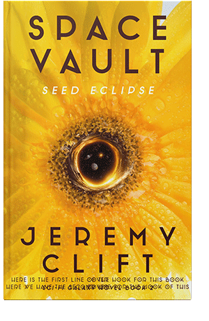 Pre Made Book Cover Buttercup