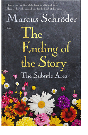 Pre Made Book Cover Tuna