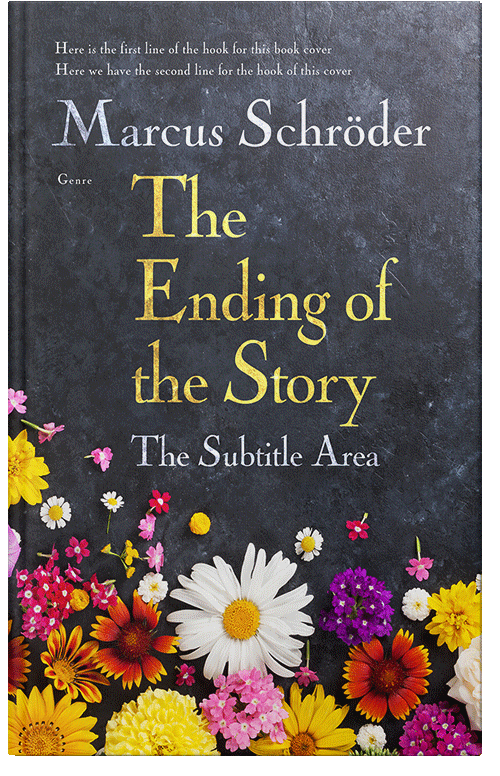 Front view of Tuna #25673 - Premade Nature Book Cover