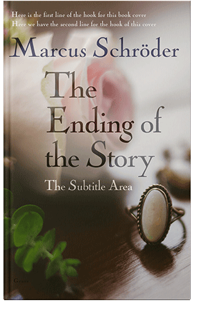 Pre Made Book Cover Silver Rust