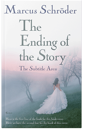 Pre Made Book Cover Ghost