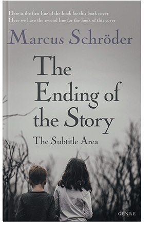 Pre Made Book Cover Cloudy