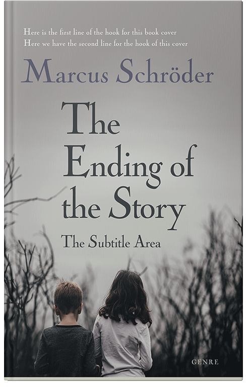 Front view of Cloudy #25692 - Premade Romance Book Cover