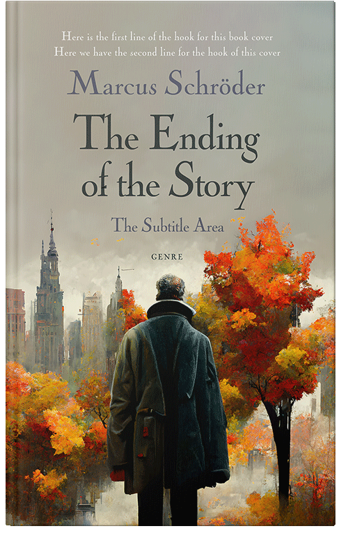 Front view of Premade Literary Fiction Book Cover - Napa