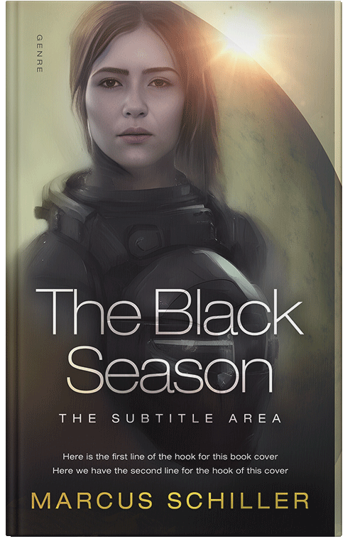 Front view of Premade Science Fiction Book Cover - Thunder