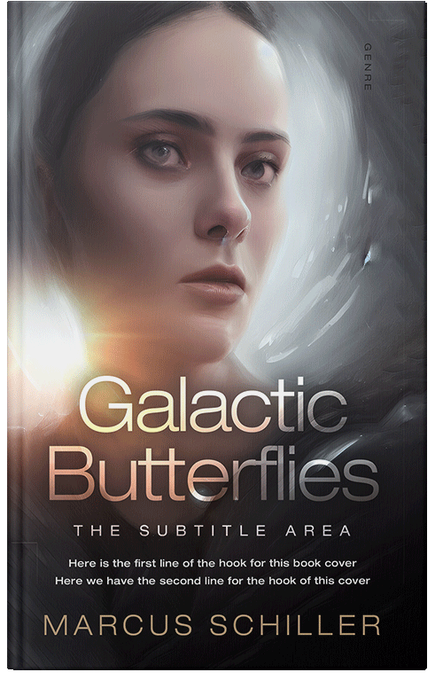 Front view of Premade Science Fiction Book Cover - Thunder