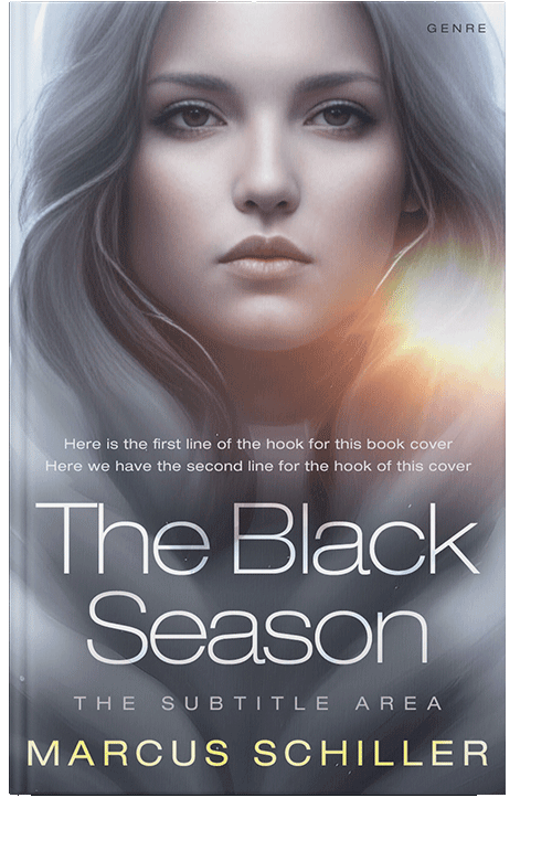 Front view of Scarpa Flow #25703 - Premade Fantasy Book Cover