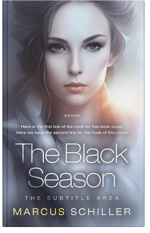 Front view of Scarpa Flow #25704 - Premade Fantasy Book Cover