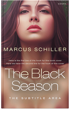 Pre Made Book Cover Old Rose