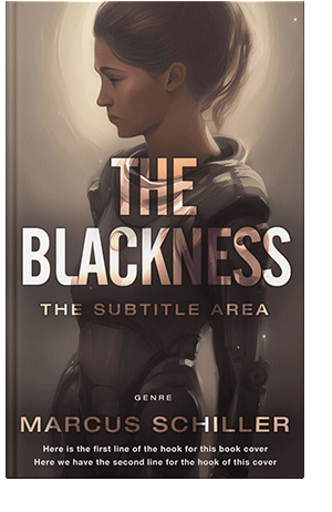 Pre Made Book Cover Woody Brown