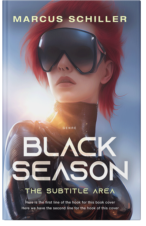 Front view of Woody Brown #25715 - Premade Science Fiction Book Cover