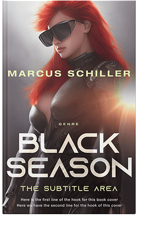 Pre Made Book Cover Woody Brown