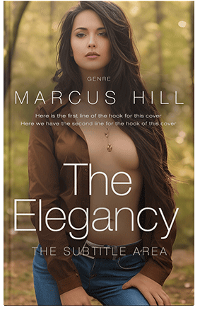 Pre Made Book Cover Old Copper