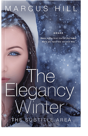 Pre Made Book Cover Blue Bayoux