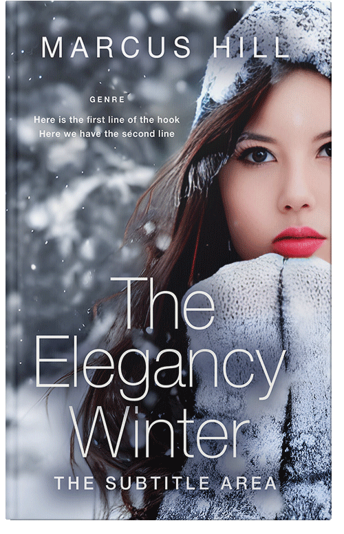 Front view of Premade Romance Book Cover - Mako