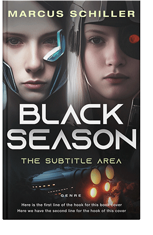 Pre Made Book Cover Thunder