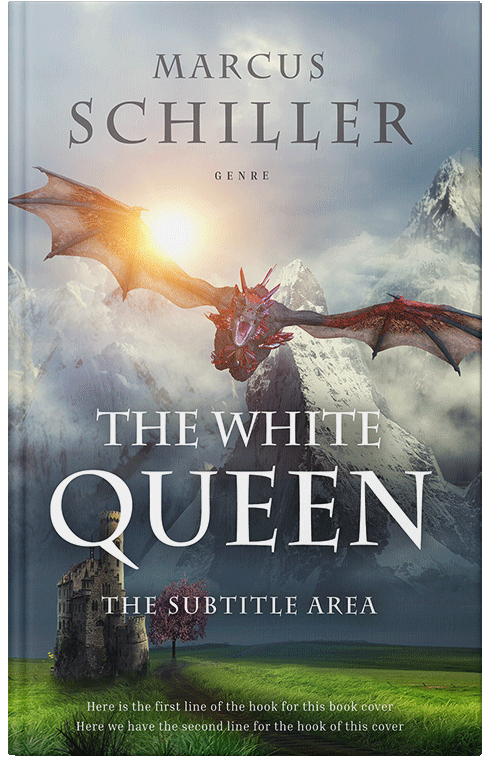 Front view of Premade Fantasy Book Cover - Cotton Seed