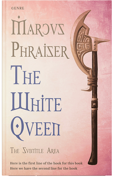 Front view of Champagne #25742 - Premade Historical Book Cover