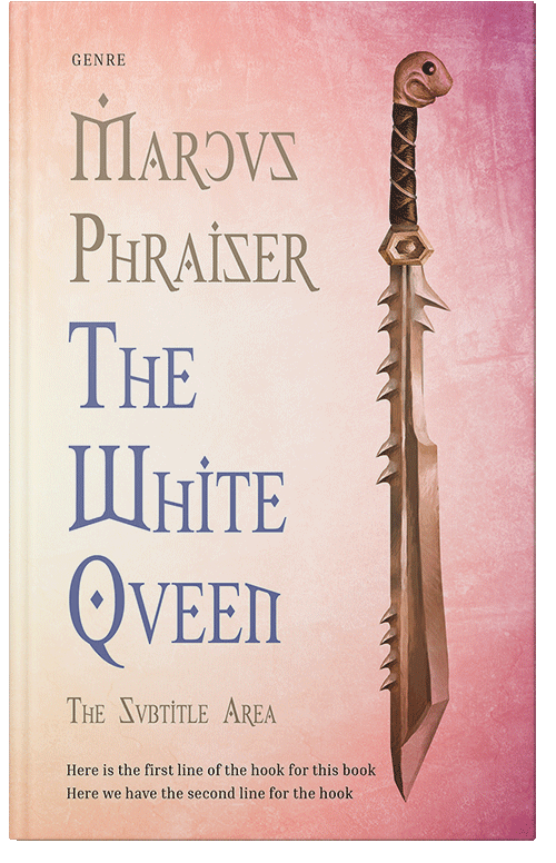 Front view of Premade Historical Book Cover - Givry