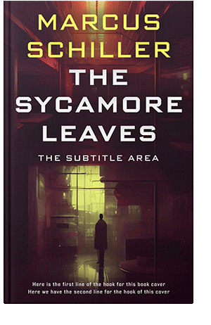 Pre Made Book Cover Aubergine