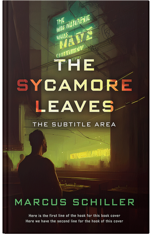 Front view of Coffee Bean #25755 - Premade Apocalyptica Book Cover